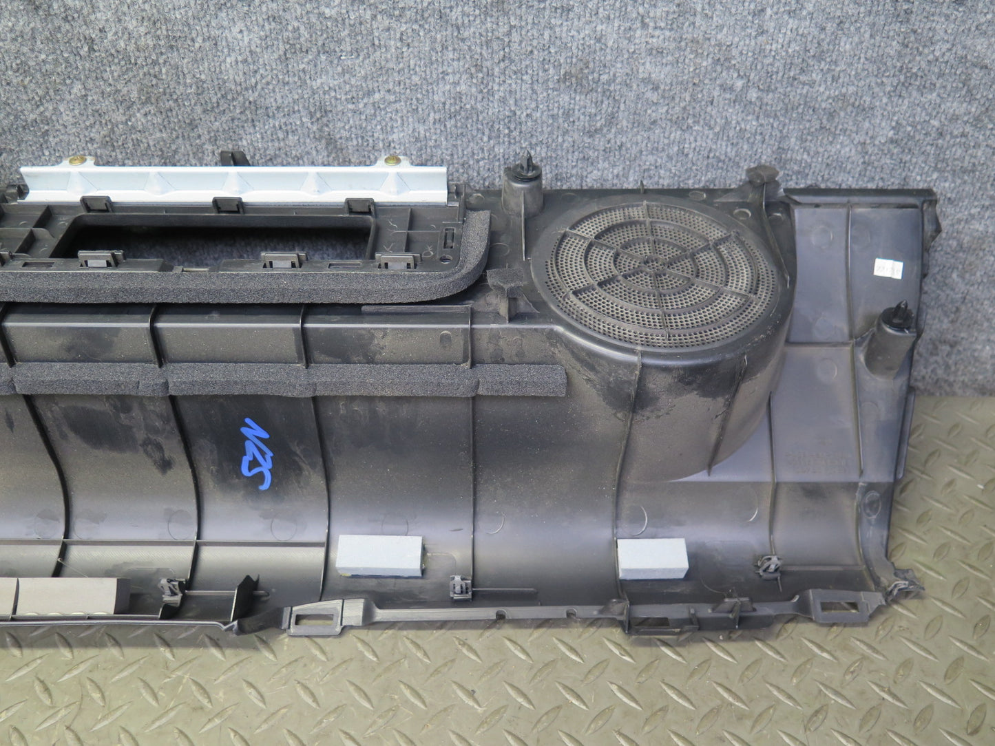 04-09 Nissan Z33 350Z Convert Rear Shelf Speaker Trim Cover Panel Black OEM