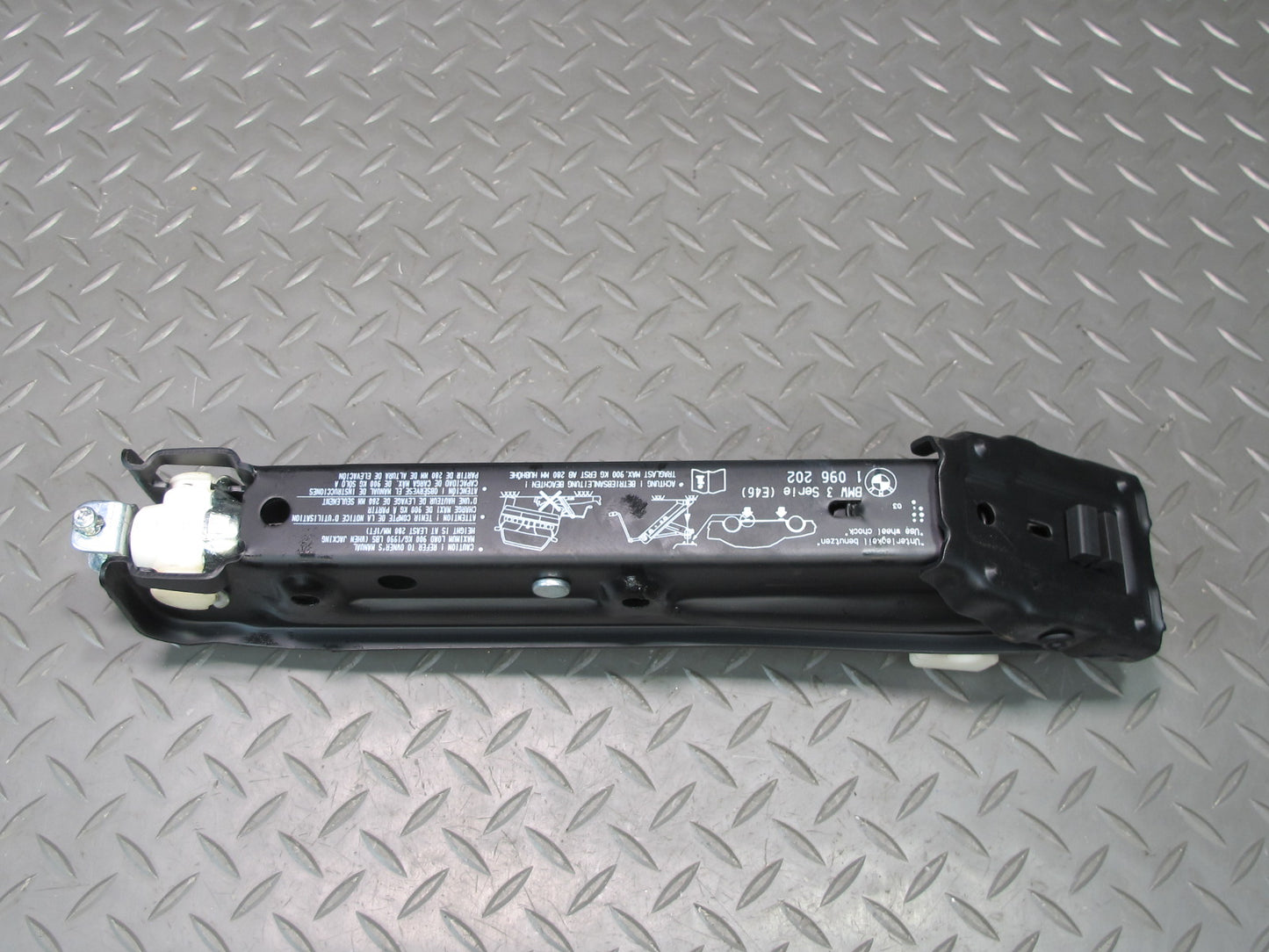 01-06 BMW E46 330Ci Emergency Spare Tire Lift Jack Stopper Set OEM