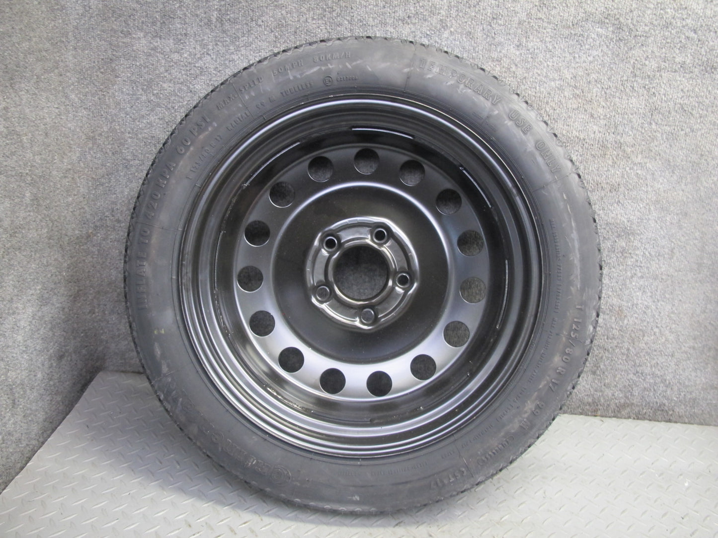 01-06 BMW E46 330ci R17 17" Spare Tire Wheel 17x3.5B ET30 125/80 6750007 OEM