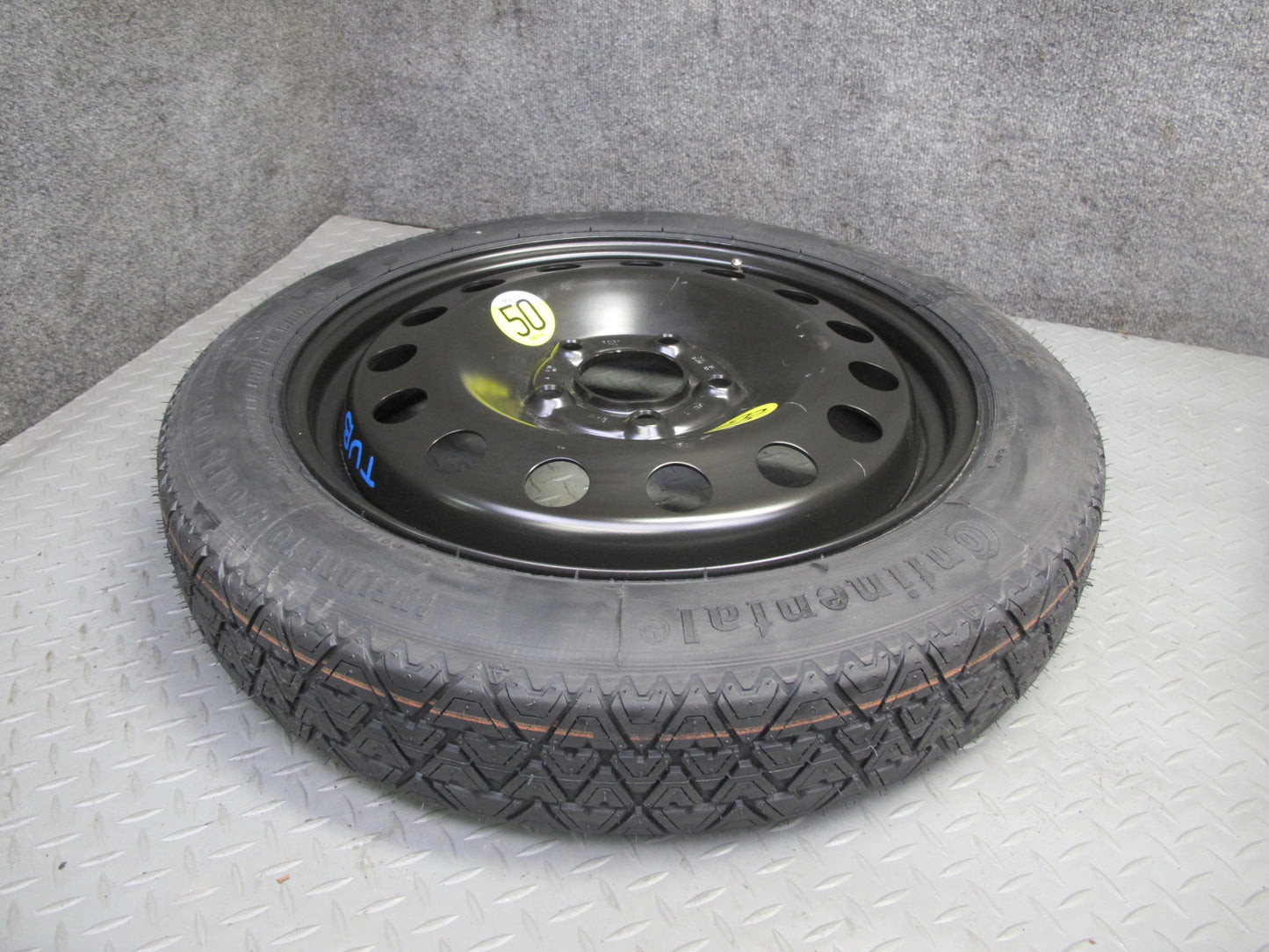 01-06 BMW E46 330ci R17 17" Spare Tire Wheel 17x3.5B ET30 125/80 6750007 OEM