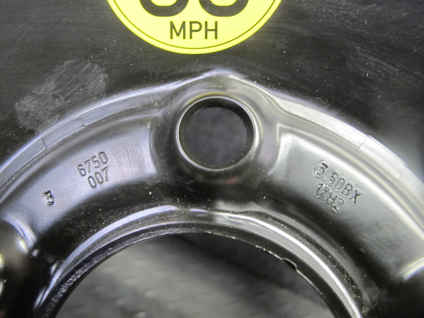 01-06 BMW E46 330ci R17 17" Spare Tire Wheel 17x3.5B ET30 125/80 6750007 OEM