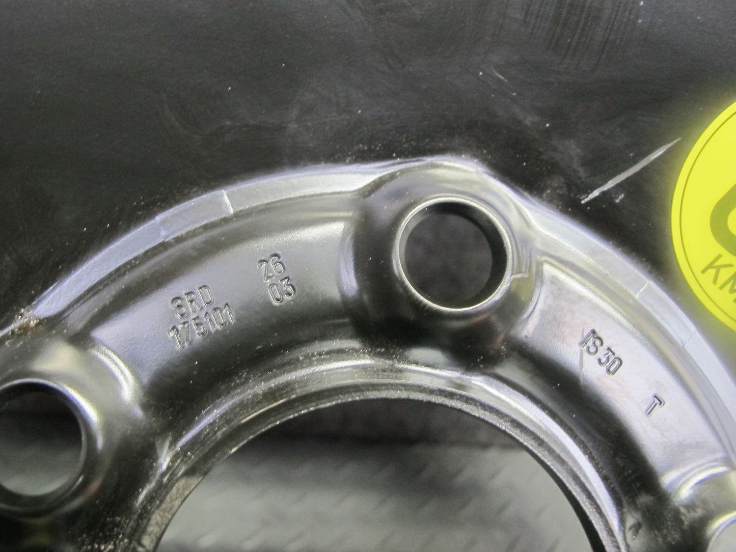 01-06 BMW E46 330ci R17 17" Spare Tire Wheel 17x3.5B ET30 125/80 6750007 OEM