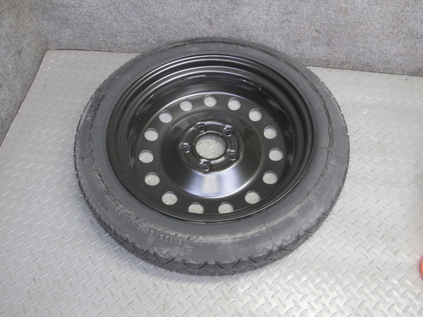 01-06 BMW E46 330ci R17 17" Spare Tire Wheel 17x3.5B ET30 125/80 6750007 OEM