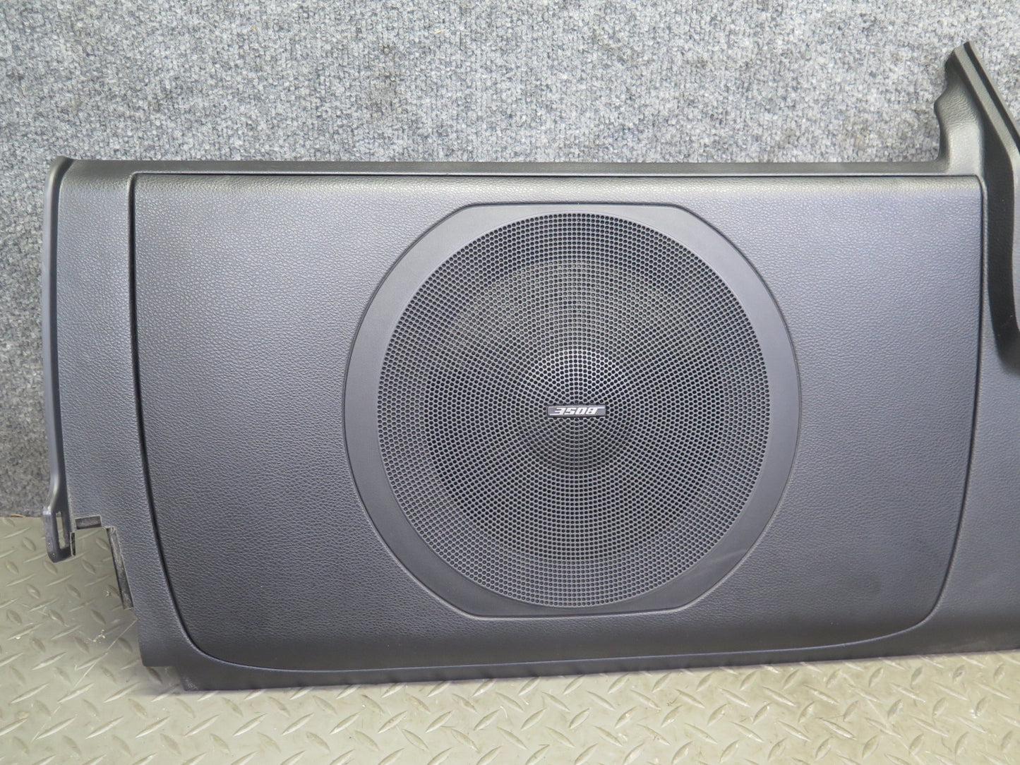 04-09 Nissan Z33 350Z Convert Rear Subwoofer w Storage Trim Cover Panel Set OEM