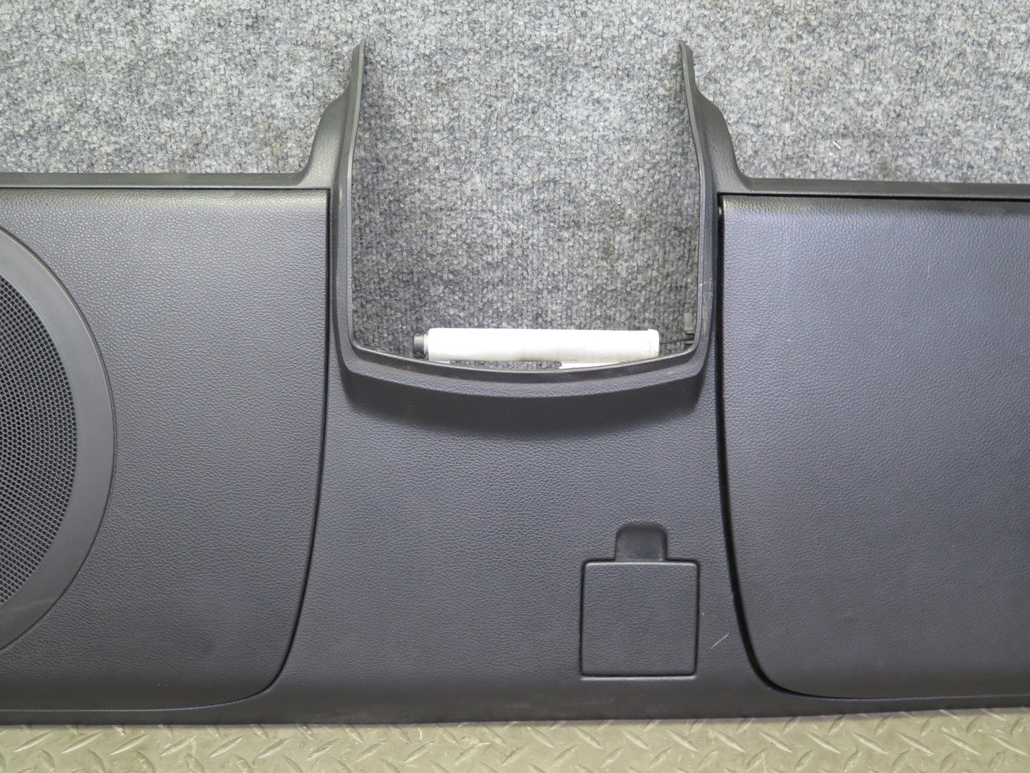 04-09 Nissan Z33 350Z Convert Rear Subwoofer w Storage Trim Cover Panel Set OEM