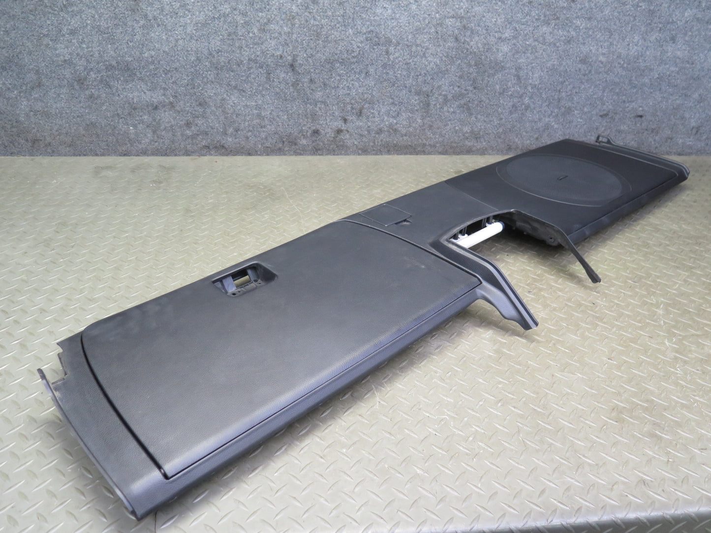 04-09 Nissan Z33 350Z Convert Rear Subwoofer w Storage Trim Cover Panel Set OEM