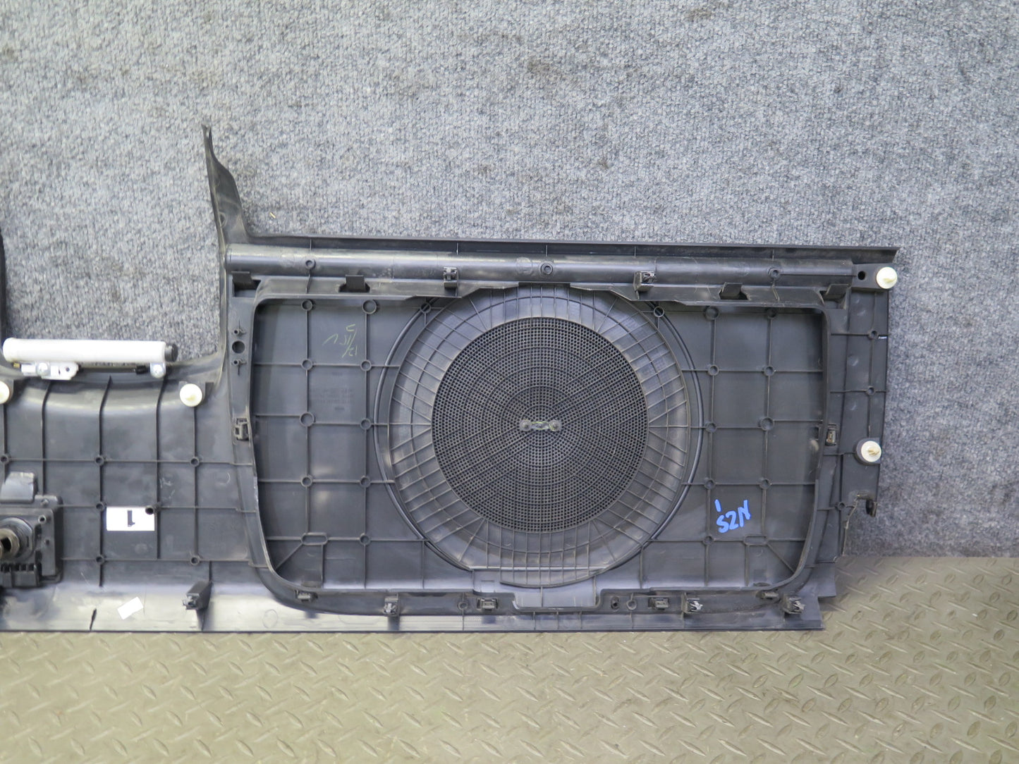 04-09 Nissan Z33 350Z Convert Rear Subwoofer w Storage Trim Cover Panel Set OEM