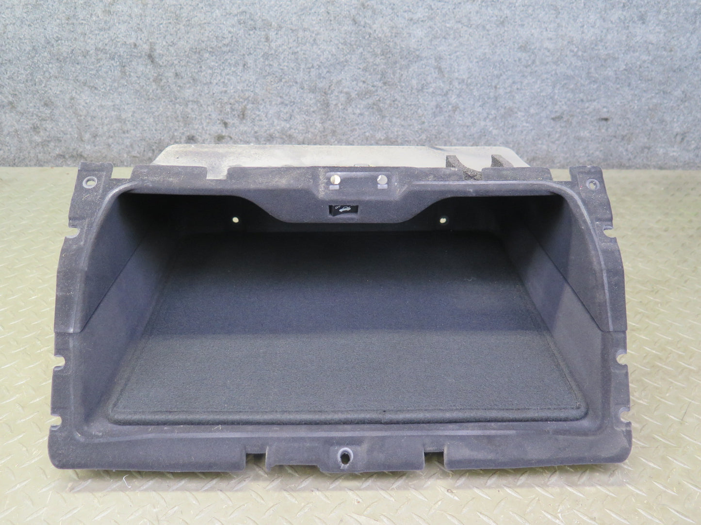 04-09 Nissan Z33 350Z Convert Rear Subwoofer w Storage Trim Cover Panel Set OEM