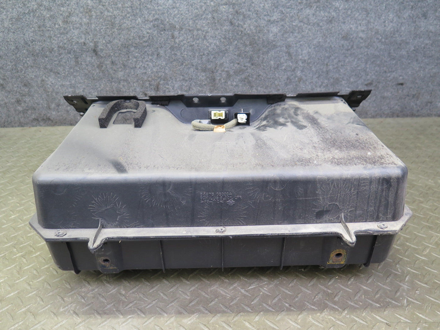 04-09 Nissan Z33 350Z Convert Rear Subwoofer w Storage Trim Cover Panel Set OEM