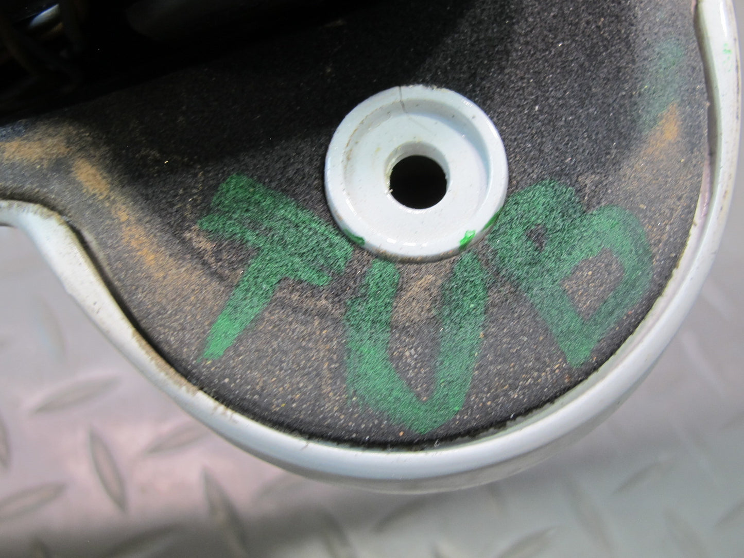 01-06 BMW E46 330ci Convertible Rear Trunk Trim Molding Handle w Lights OEM