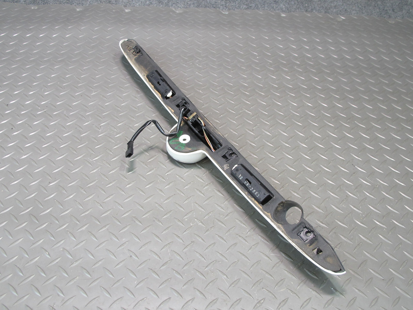 01-06 BMW E46 330ci Convertible Rear Trunk Trim Molding Handle w Lights OEM