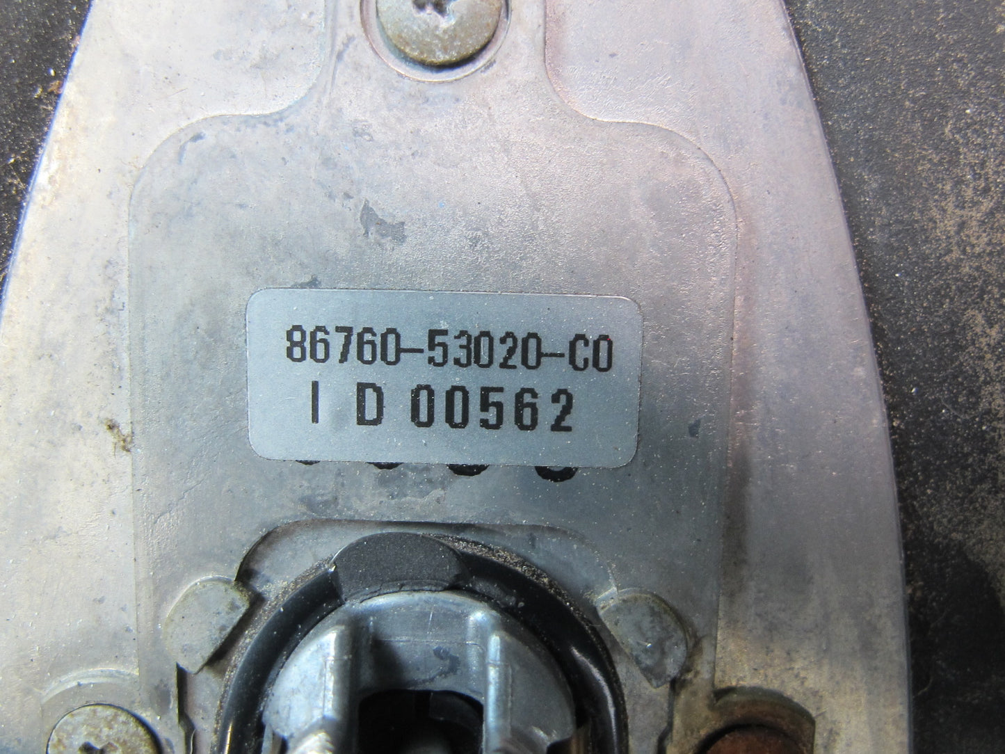 08-10 Lexus USE20L Is-f Rear Upper Roof Radio Shark FIN Antenna Obsidian OEM