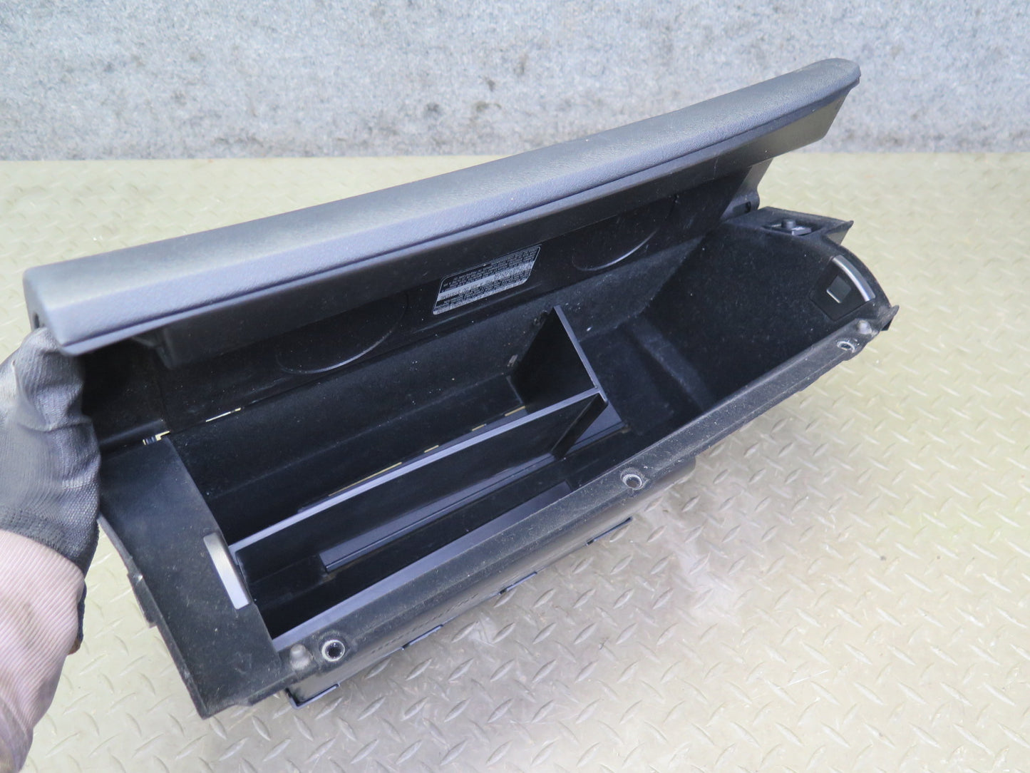 08-14 Lexus USE20L Is-f Dashboard Dash Right Glove Box Black OEM