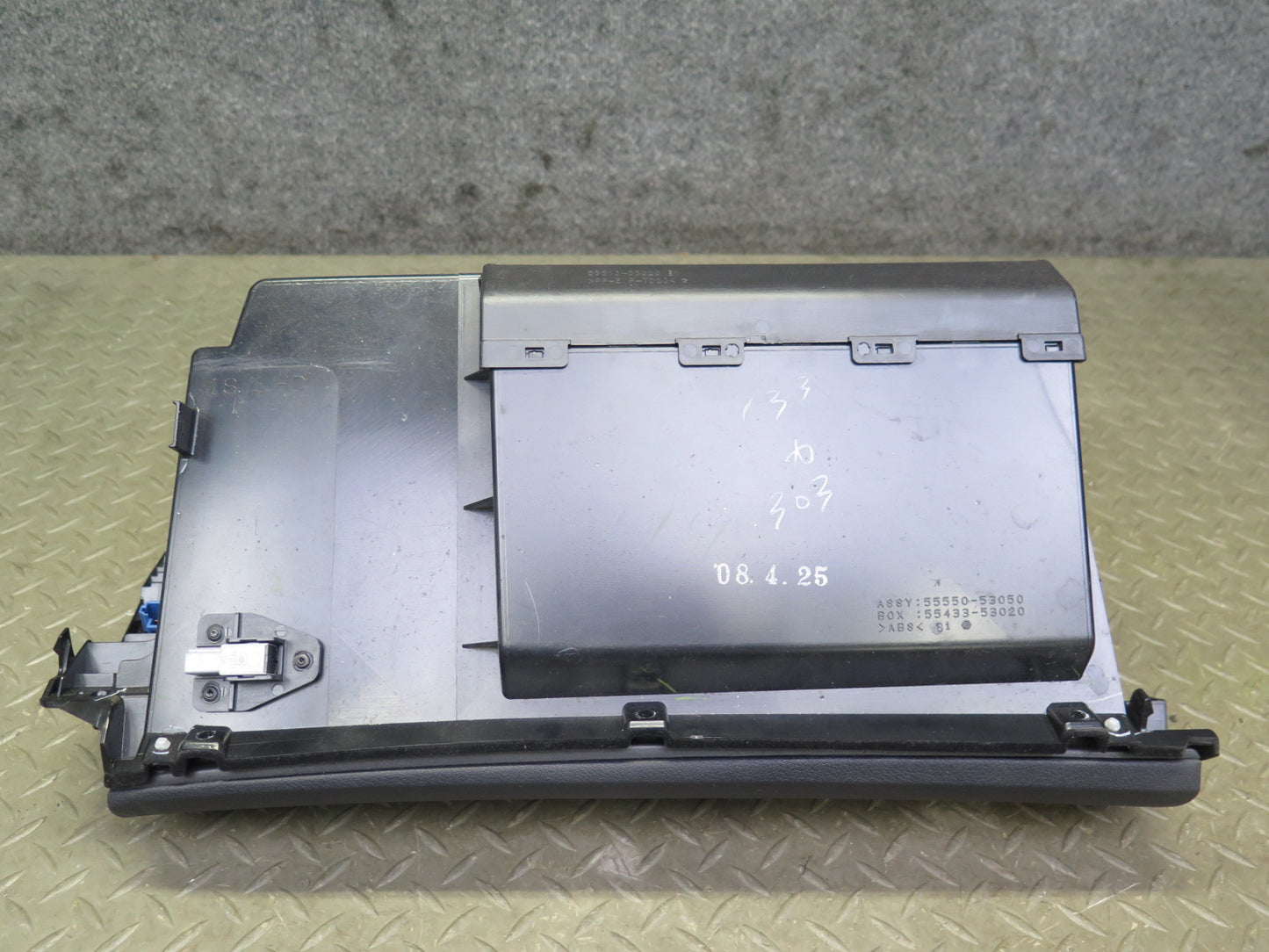 08-14 Lexus USE20L Is-f Dashboard Dash Right Glove Box Black OEM