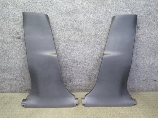 08-14 Lexus IS250 IS350 Is-f Set of 2 Left & Right Lower B Pillar Trim Black OEM