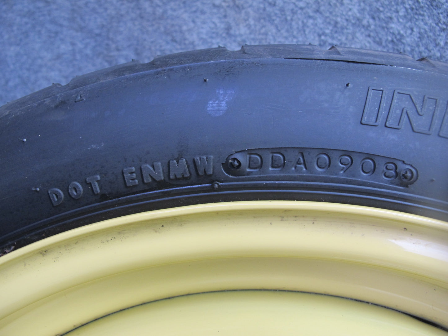 08-09 Lexus USE20L Is-f Emergency Spare Tire R18 18" Wheel 18x4J ET23 OEM