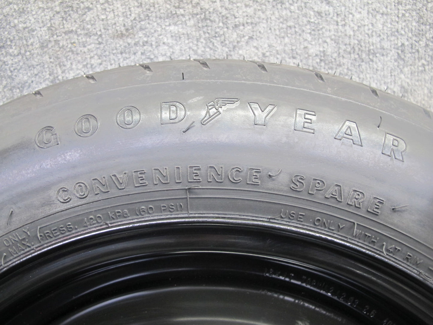 03-05 Nissan Z33 350Z Spare Tire R16" Wheel 16x4T T145/90 106M 40300-32P00 OEM