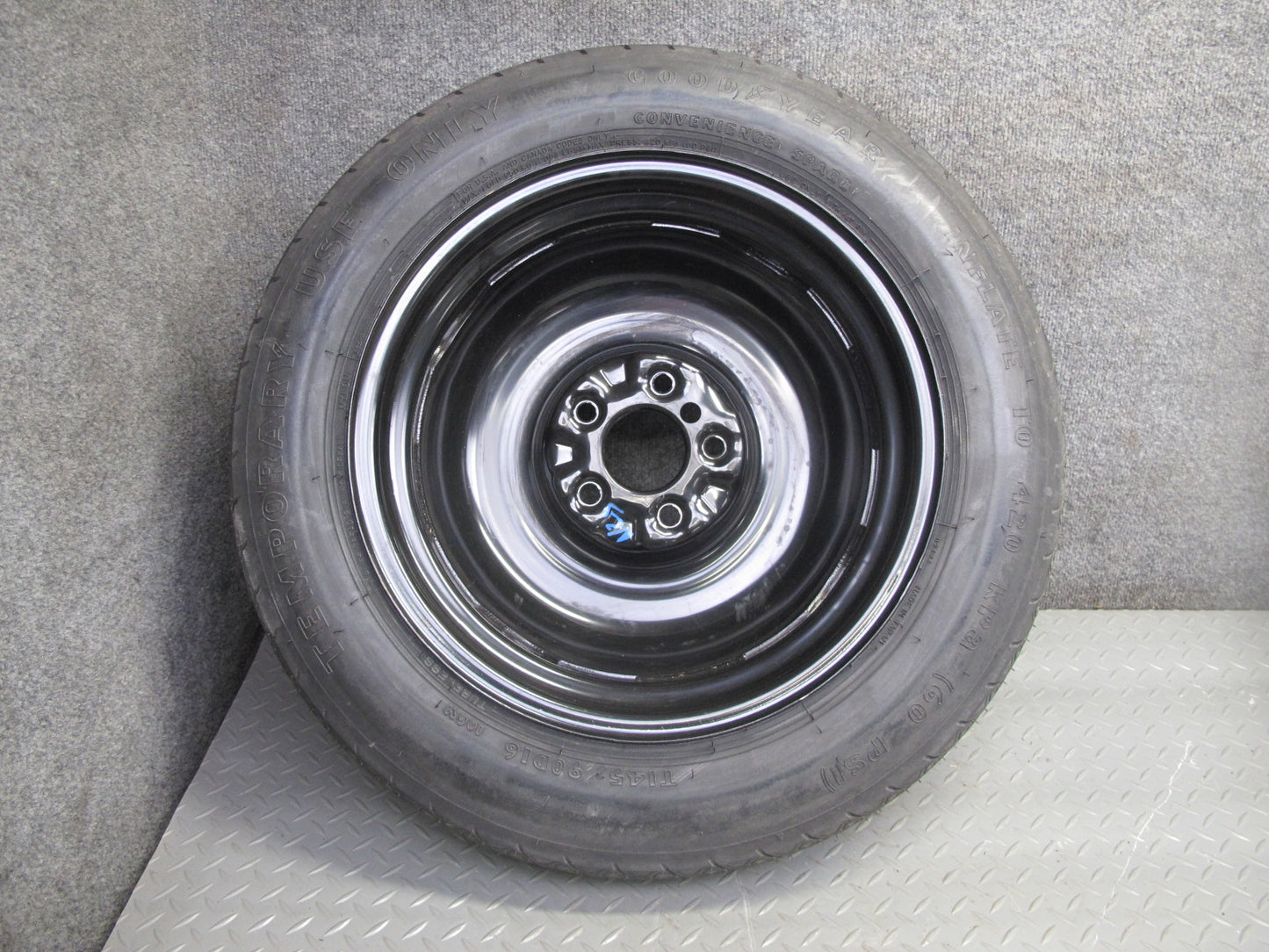 03-05 Nissan Z33 350Z Spare Tire R16" Wheel 16x4T T145/90 106M 40300-32P00 OEM