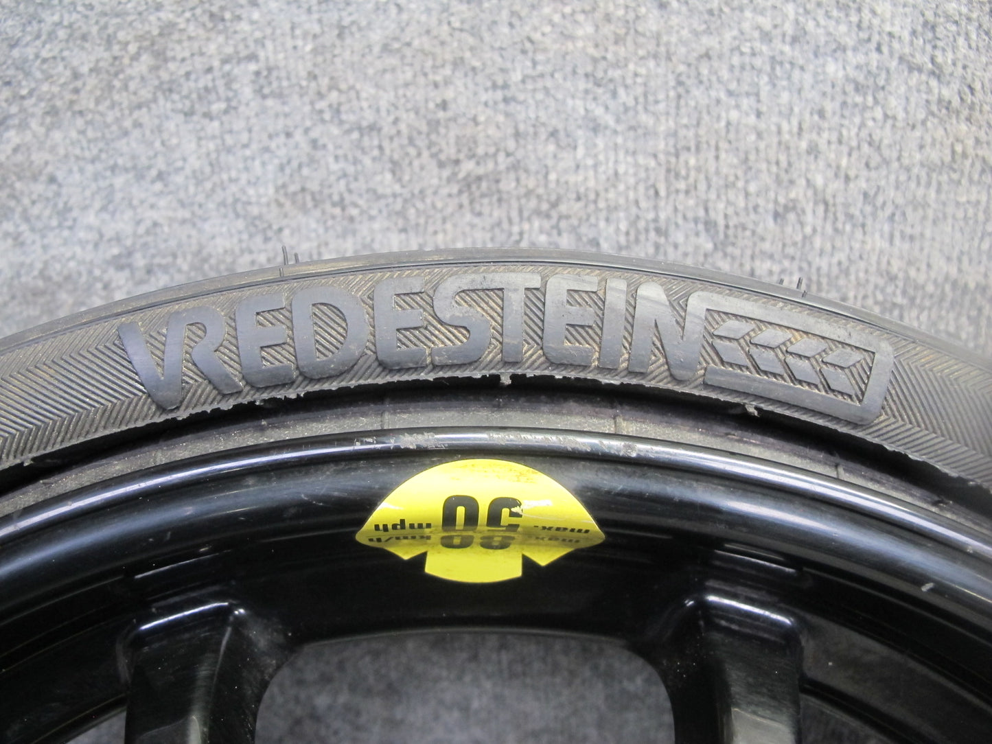 03-12 Mercedes R230 SL500 Spare Tire R17 17" Wheel Rim 17x6B ET25 185/60 OEM