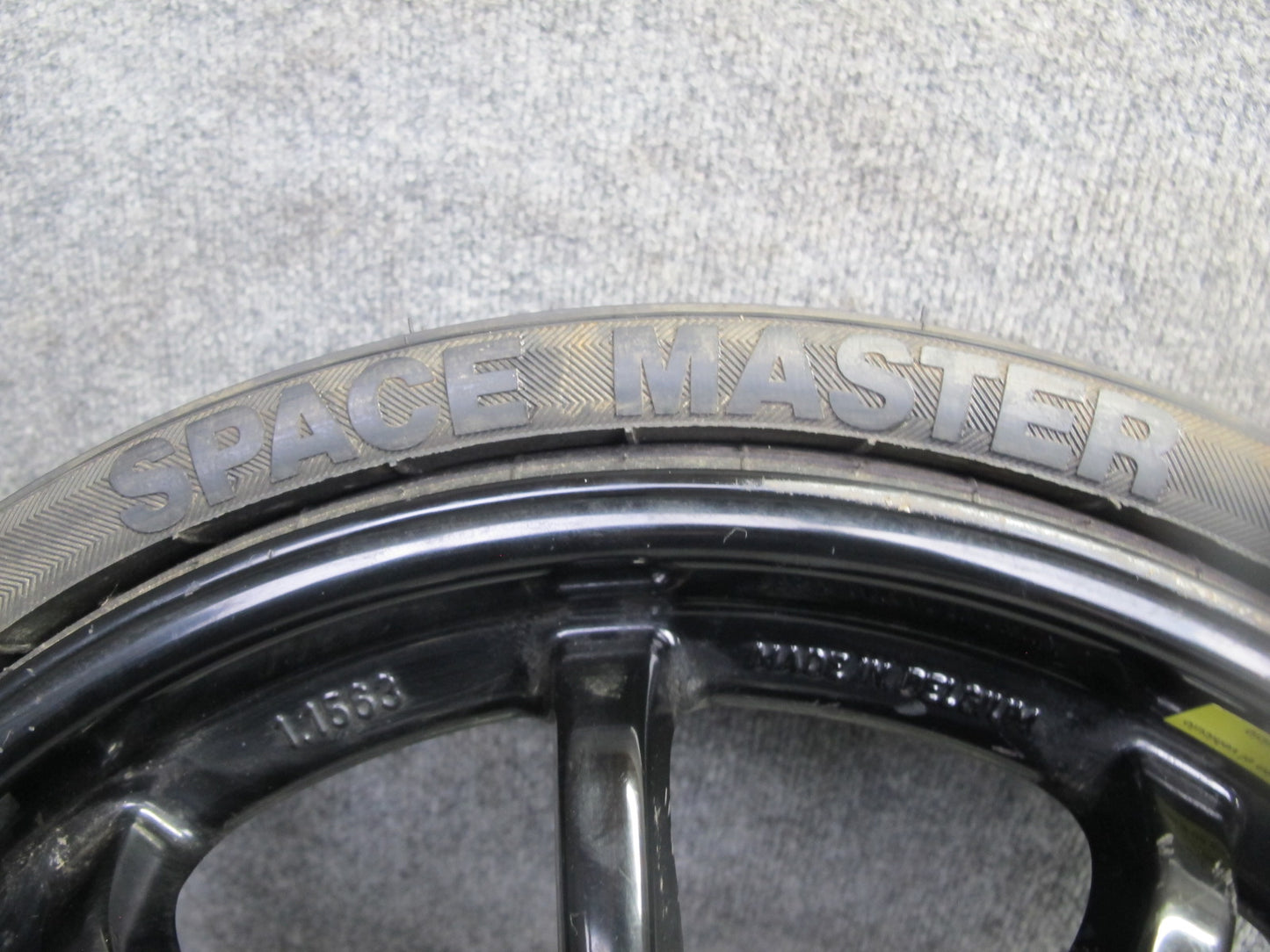 03-12 Mercedes R230 SL500 Spare Tire R17 17" Wheel Rim 17x6B ET25 185/60 OEM