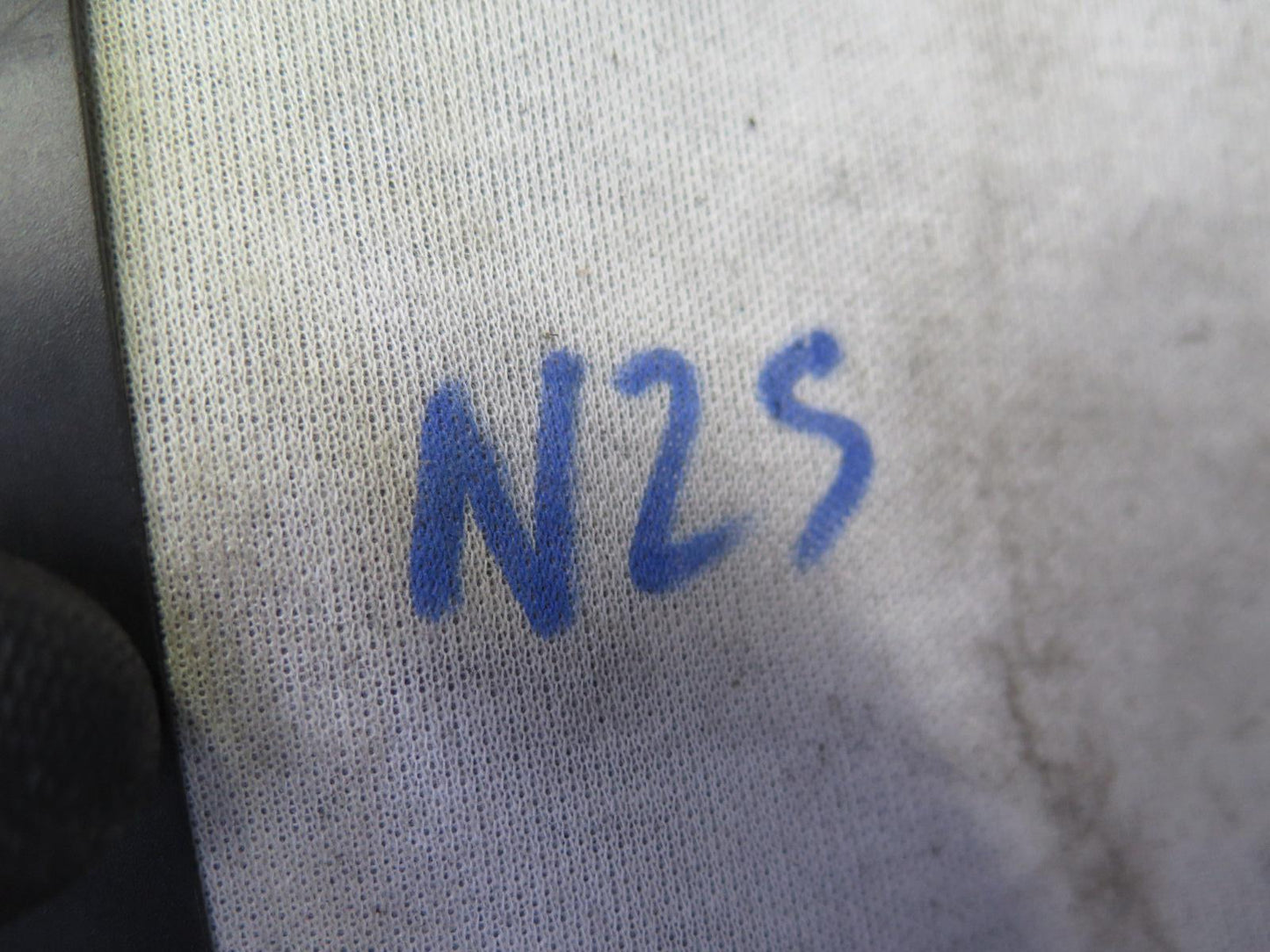 04-09 Nissan Z33 350Z Convertible TOP Roof Leather Compartment Liner Cover OEM