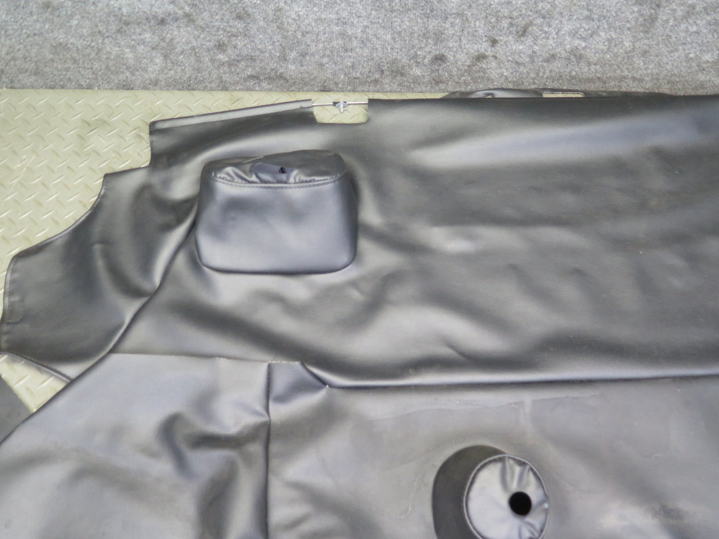 04-09 Nissan Z33 350Z Convertible TOP Roof Leather Compartment Liner Cover OEM