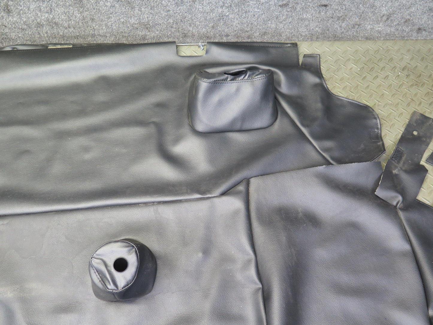 04-09 Nissan Z33 350Z Convertible TOP Roof Leather Compartment Liner Cover OEM