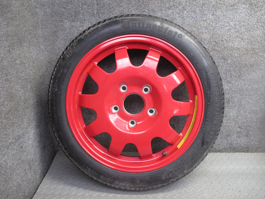 97-04 Porsche Boxster 986 Emergency Spare Tire Wheel 17x3.5 ET19 Conti 105/95