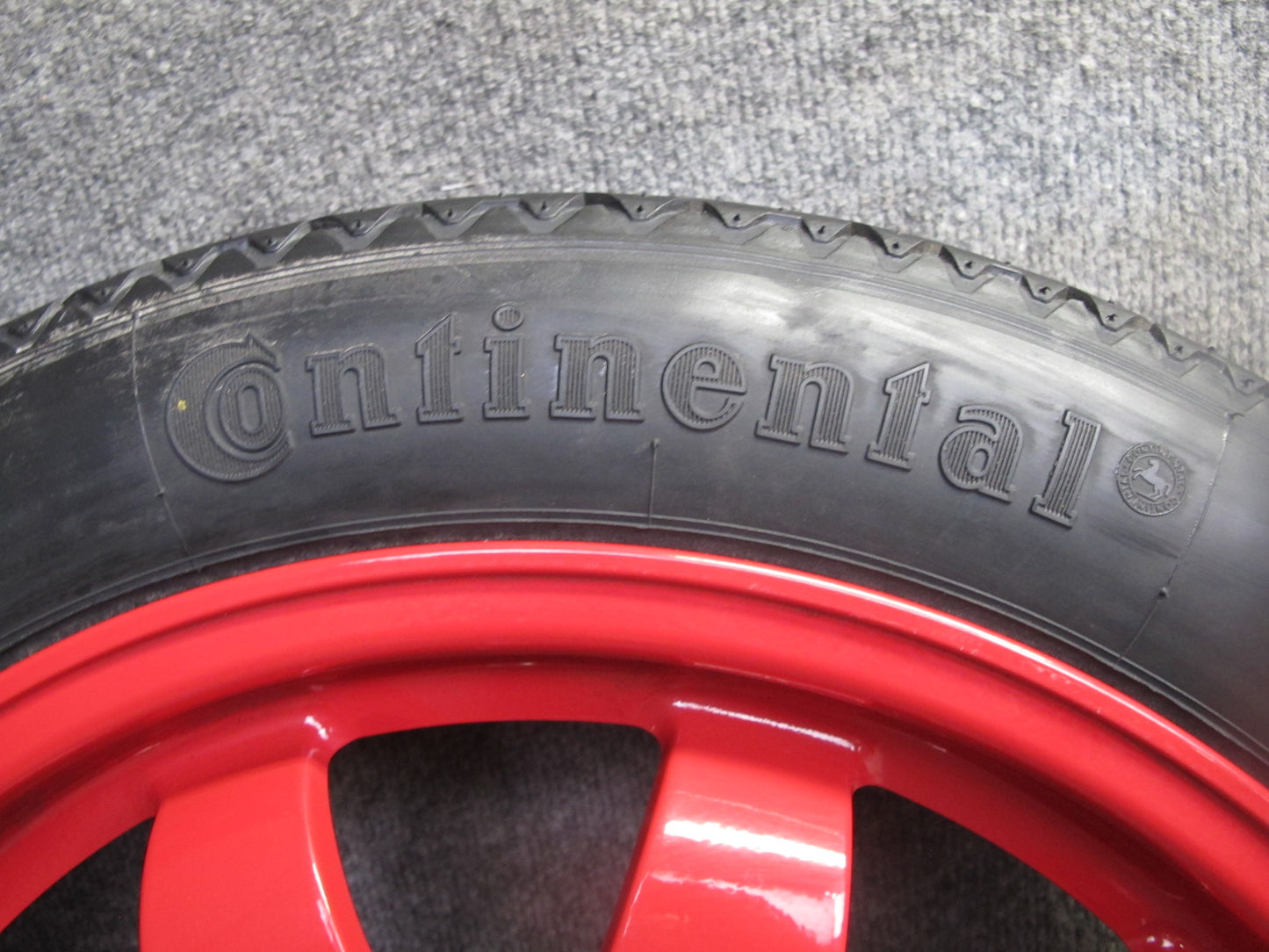 97-04 Porsche Boxster 986 Emergency Spare Tire Wheel 17x3.5 ET19 Conti 105/95