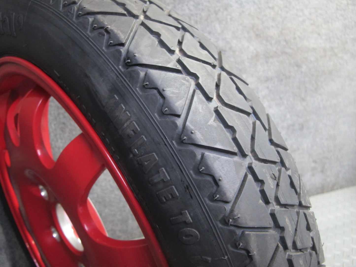 97-04 Porsche Boxster 986 Emergency Spare Tire Wheel 17x3.5 ET19 Conti 105/95