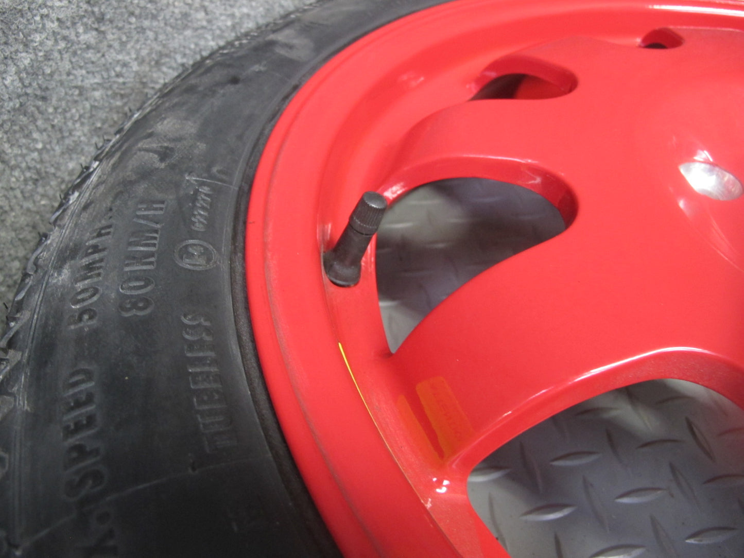 97-04 Porsche Boxster 986 Emergency Spare Tire Wheel 17x3.5 ET19 Conti 105/95