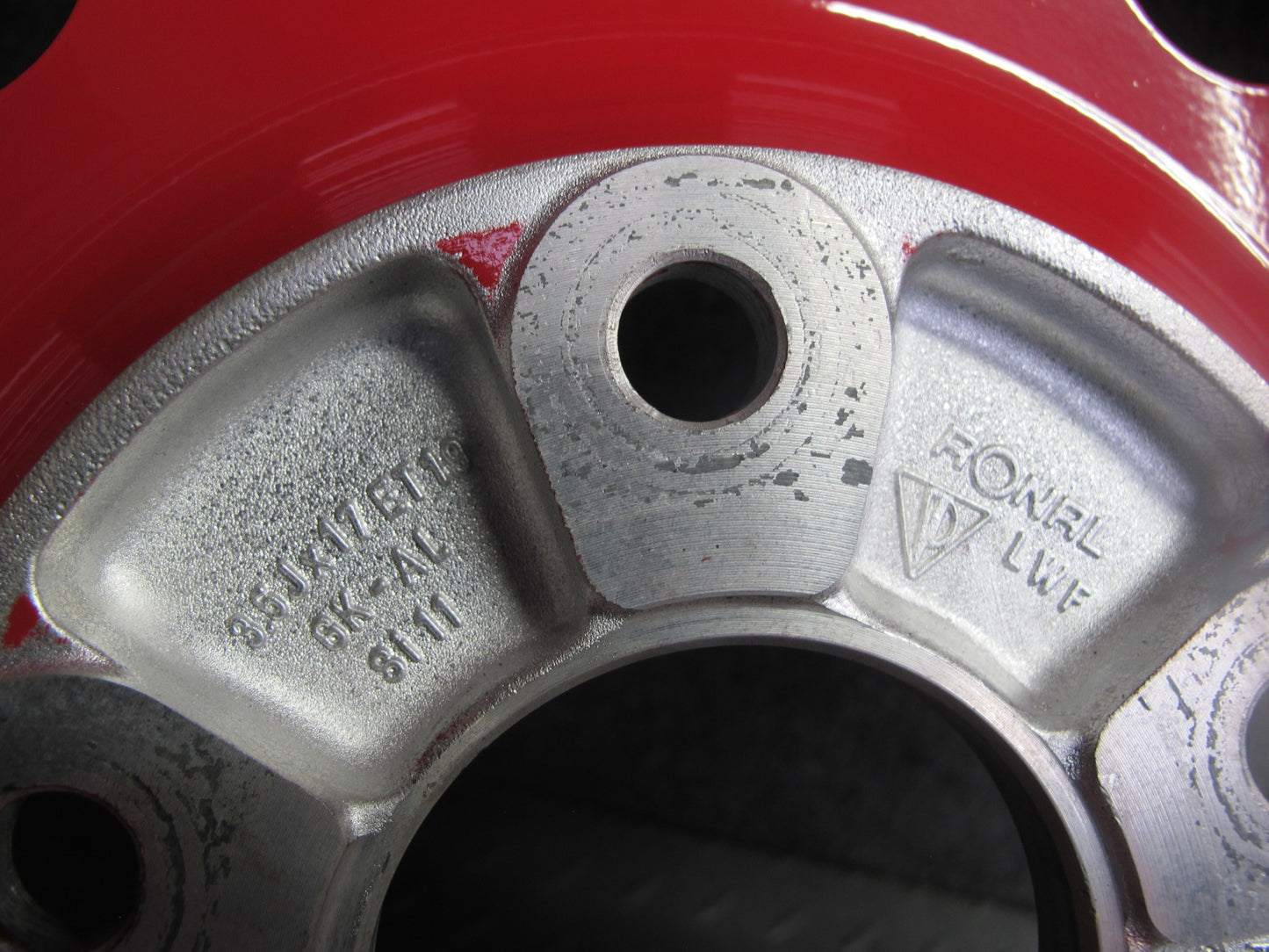 97-04 Porsche Boxster 986 Emergency Spare Tire Wheel 17x3.5 ET19 Conti 105/95