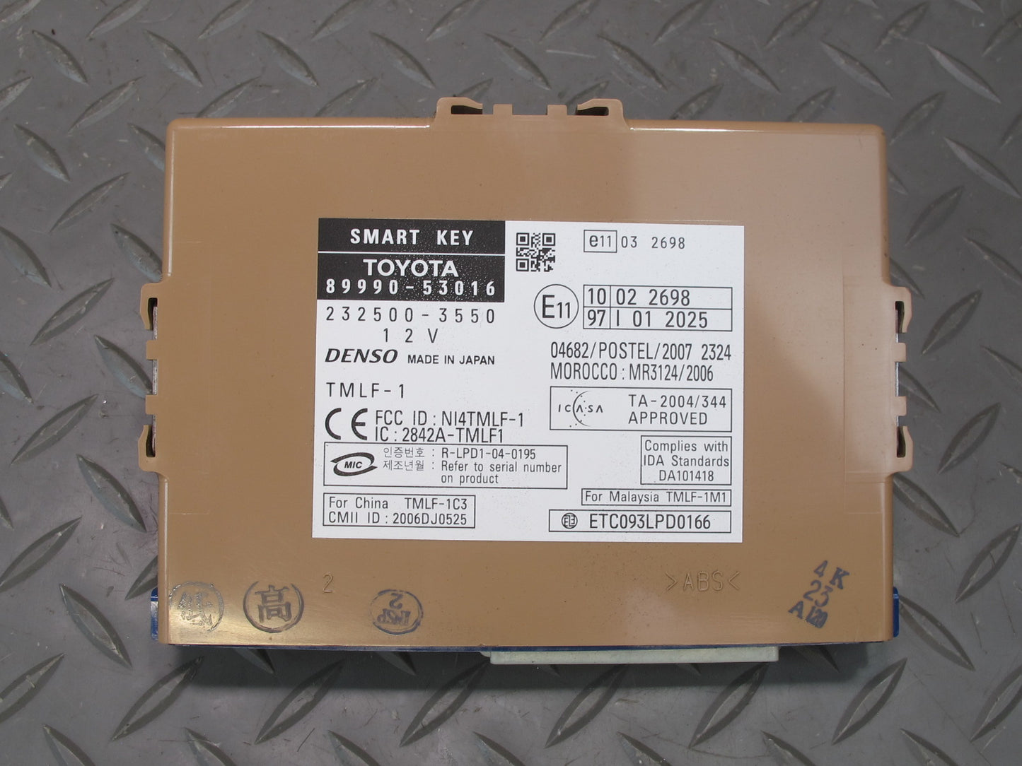 2008 Lexus IS250 IS350 Is-f Smart KEY Control Module Unit 89990-53016 OEM