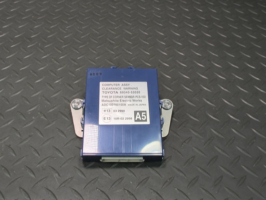 08-12 Lexus USE20L Is-f Clearance Warning Control Module 89340-53020 OEM