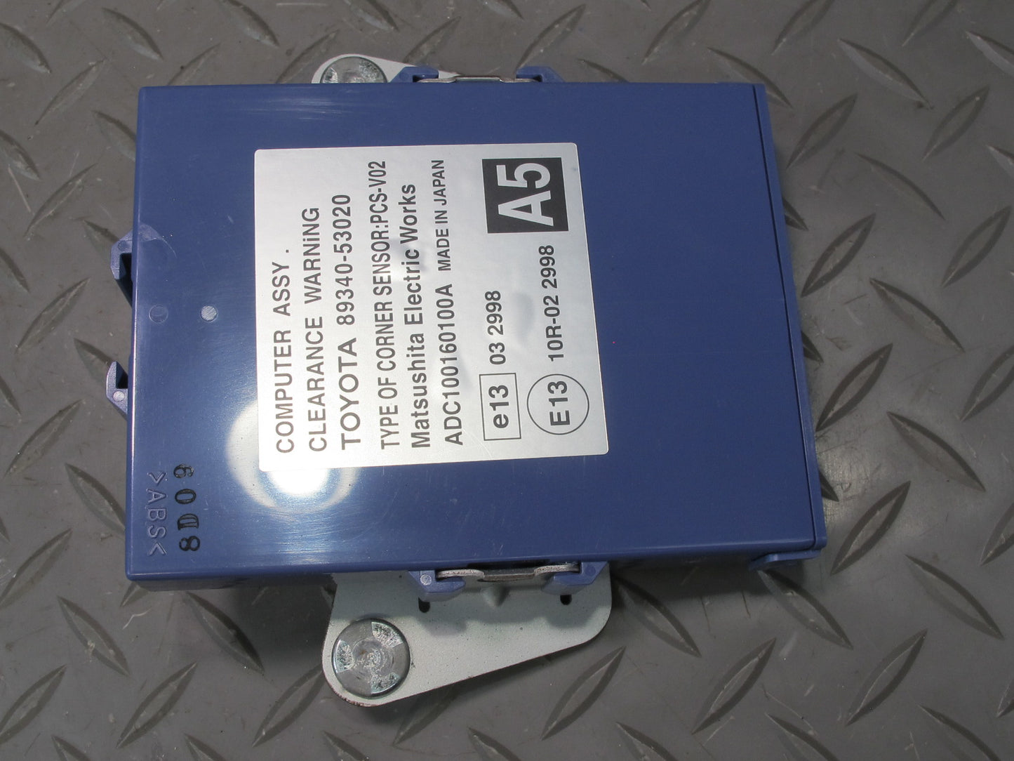08-12 Lexus USE20L Is-f Clearance Warning Control Module 89340-53020 OEM