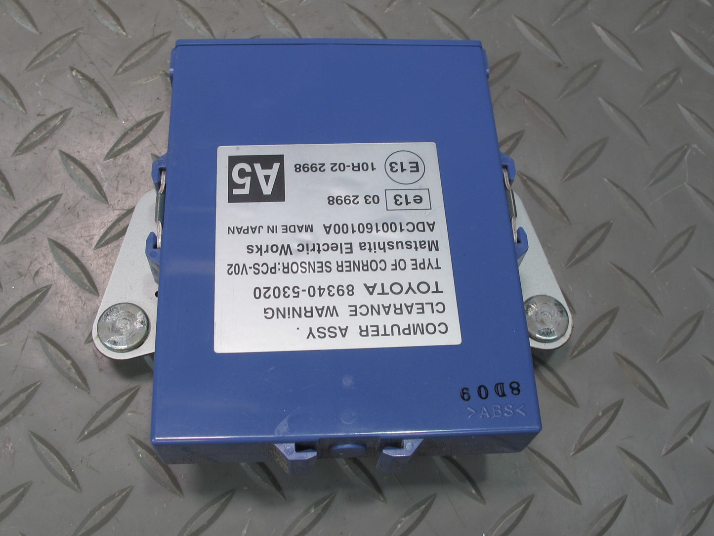 08-12 Lexus USE20L Is-f Clearance Warning Control Module 89340-53020 OEM