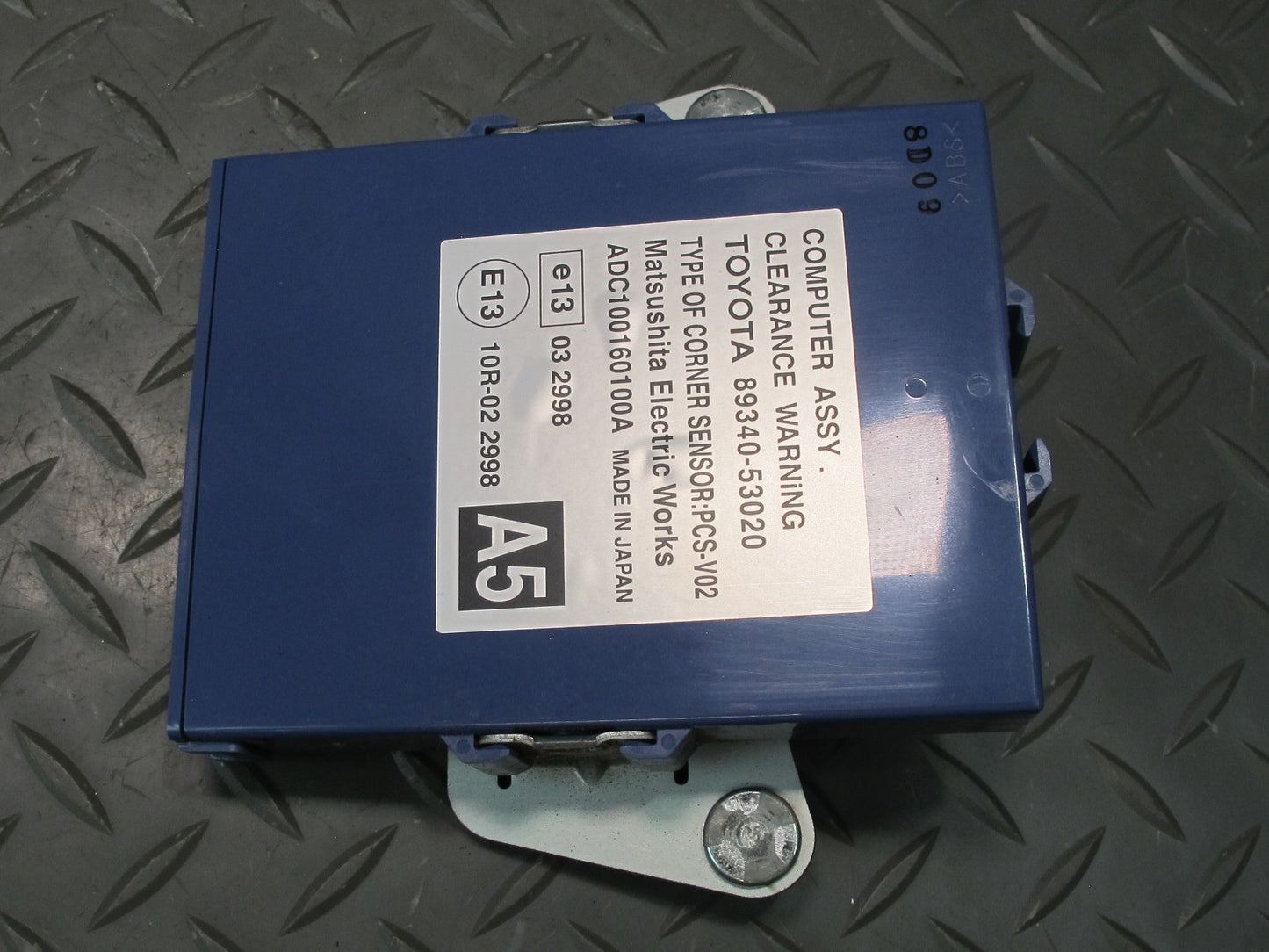 08-12 Lexus USE20L Is-f Clearance Warning Control Module 89340-53020 OEM