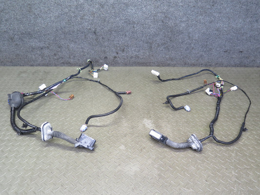 03-06 Nissan Z33 350Z Set of 2 Left & Right Door Wire Wiring Harness OEM