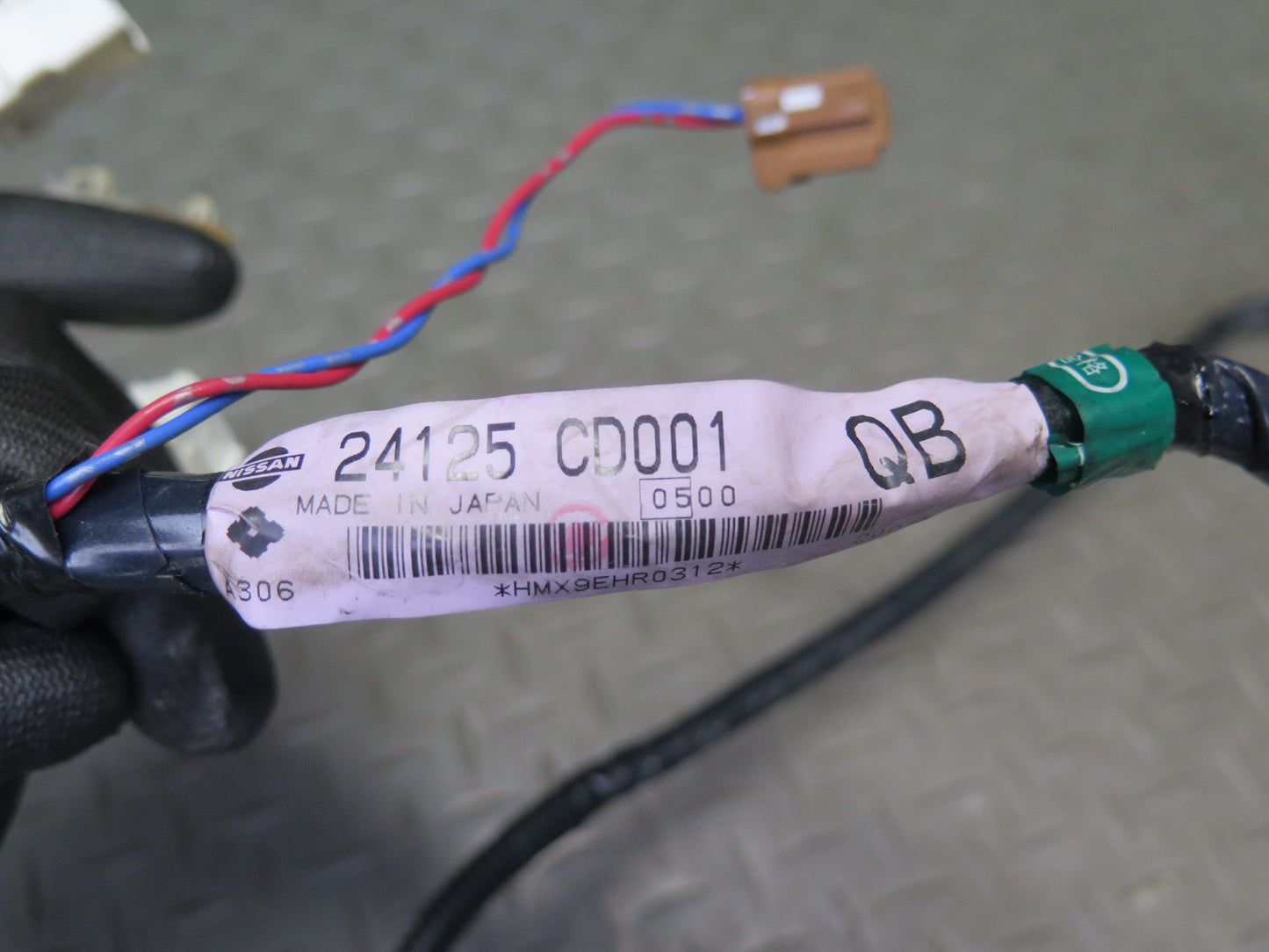 03-06 Nissan Z33 350Z Set of 2 Left & Right Door Wire Wiring Harness OEM