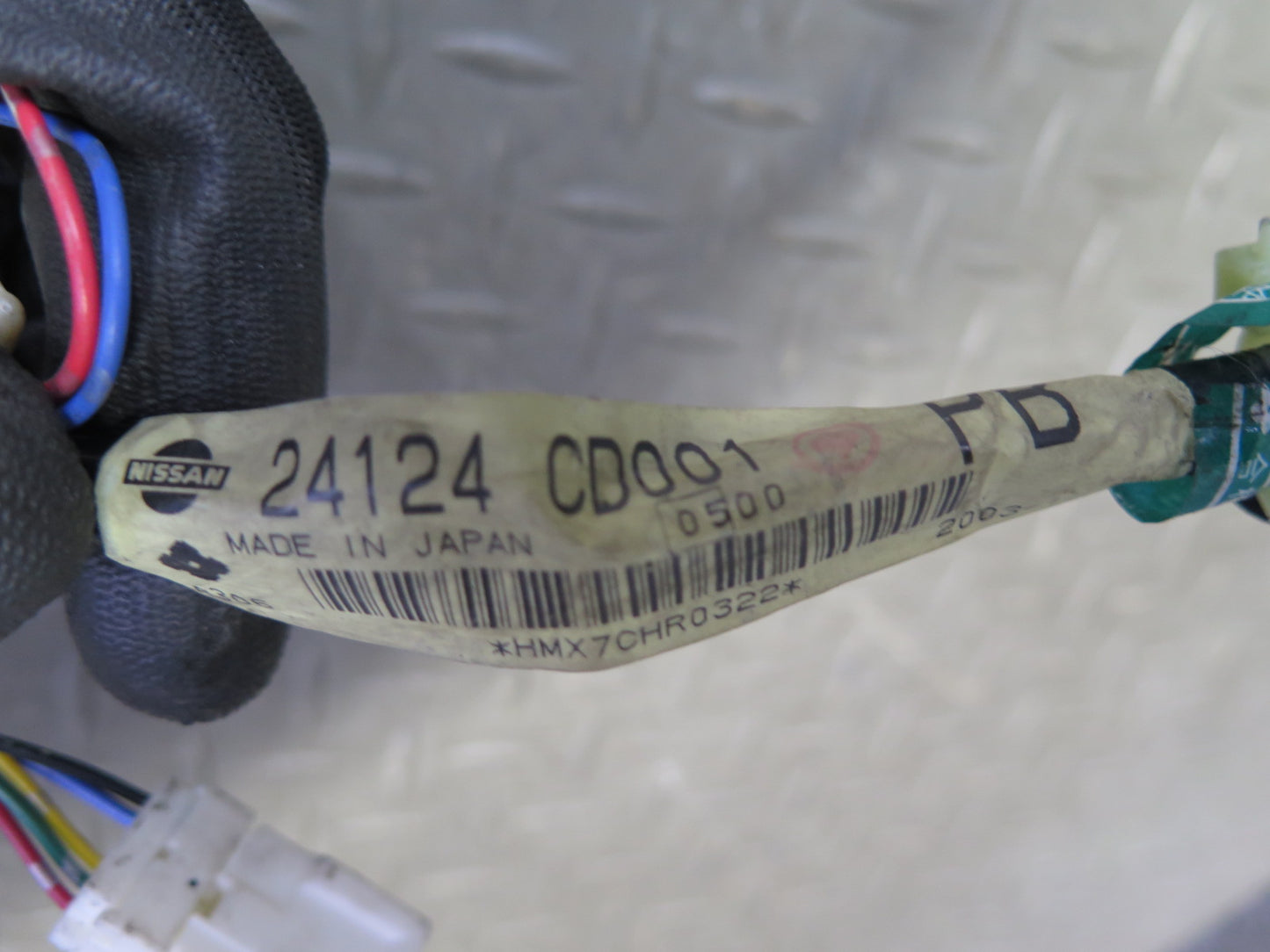 03-06 Nissan Z33 350Z Set of 2 Left & Right Door Wire Wiring Harness OEM