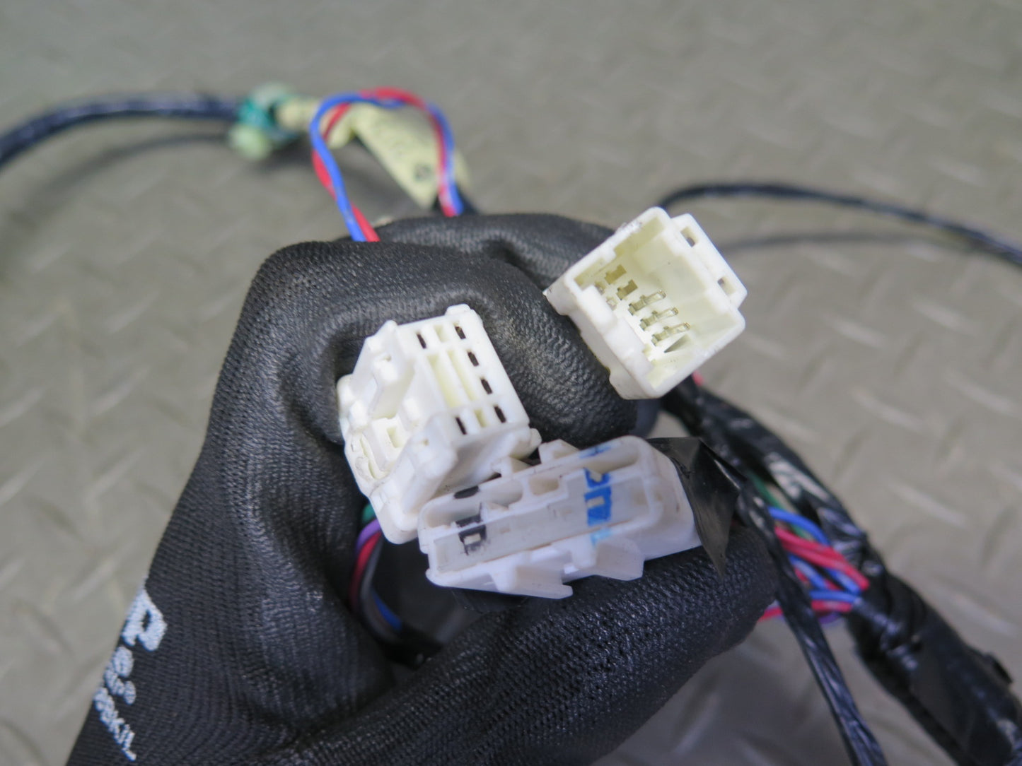 03-06 Nissan Z33 350Z Set of 2 Left & Right Door Wire Wiring Harness OEM