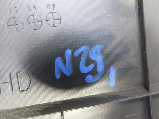 03-09 Nissan Z33 350Z Set of 2 Dash Front Left & Right Knee Trim Panel Black OEM