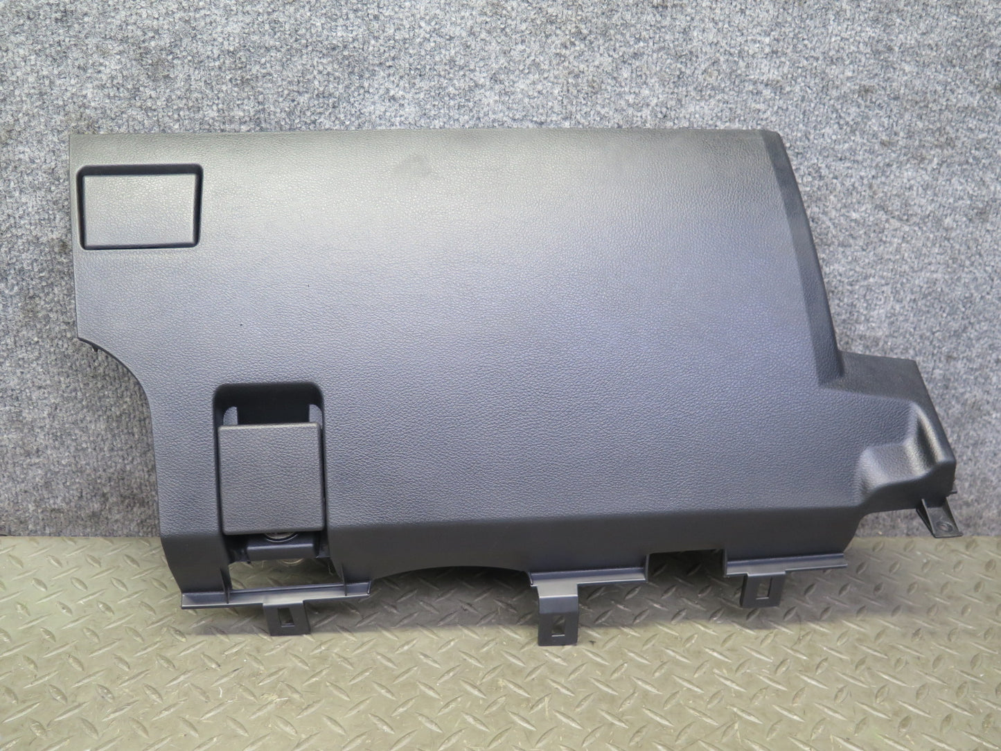 03-09 Nissan Z33 350Z Set of 2 Dash Front Left & Right Knee Trim Panel Black OEM