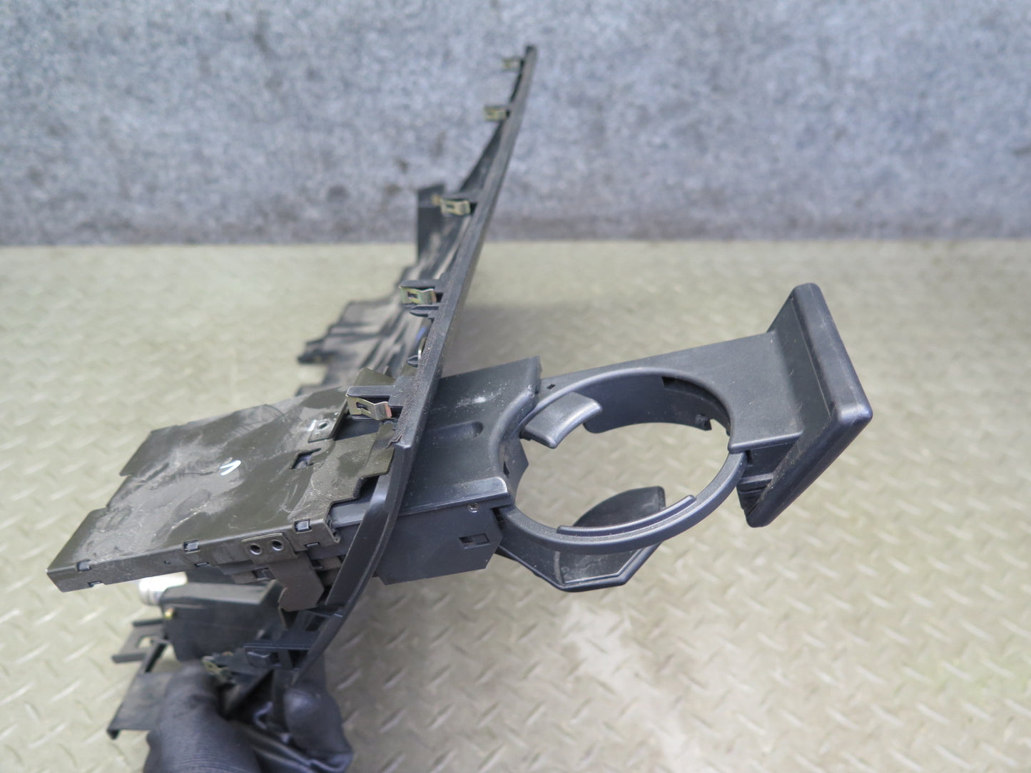 03-09 Nissan Z33 350Z Set of 2 Dash Front Left & Right Knee Trim Panel Black OEM