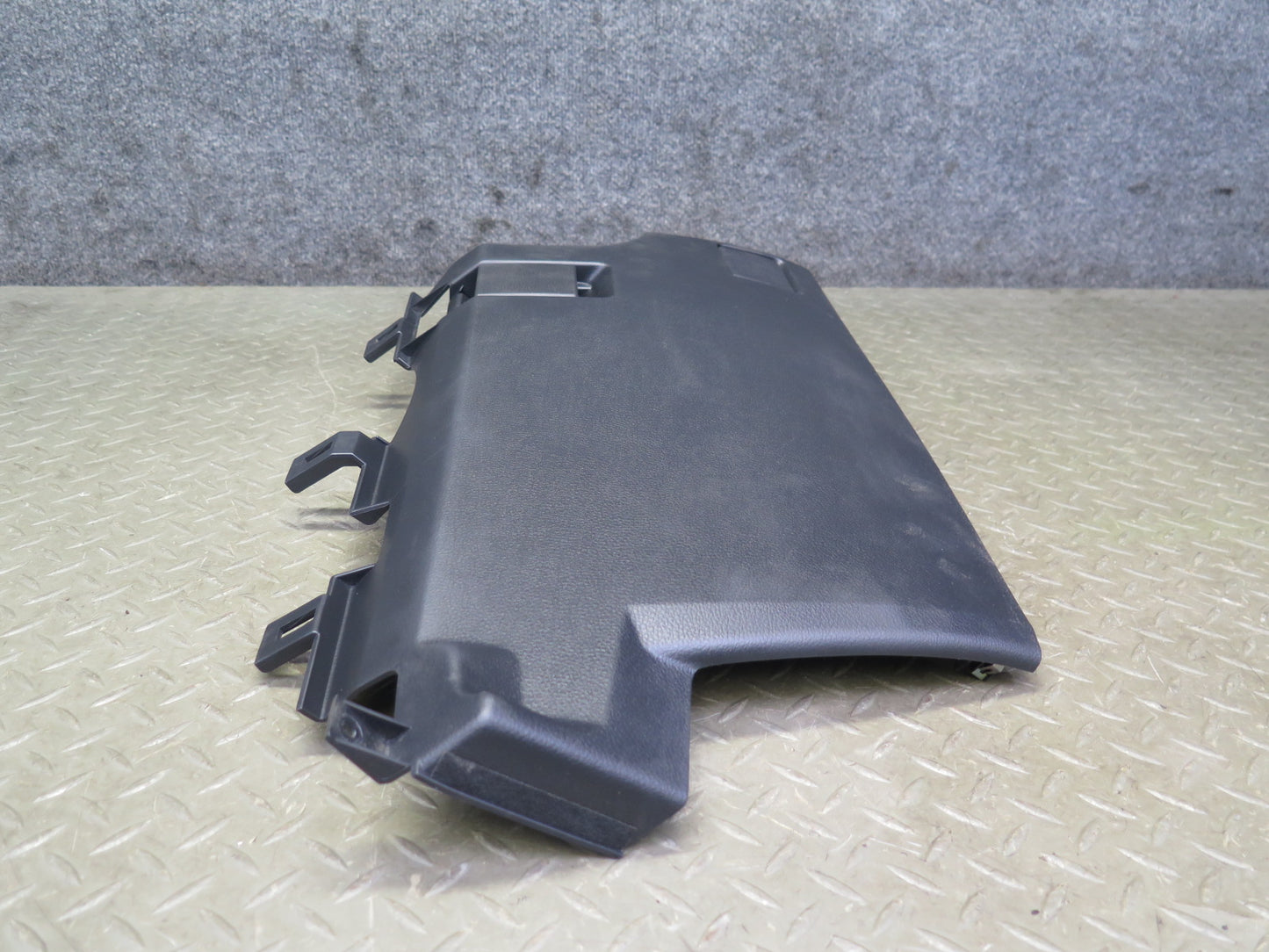 03-09 Nissan Z33 350Z Set of 2 Dash Front Left & Right Knee Trim Panel Black OEM