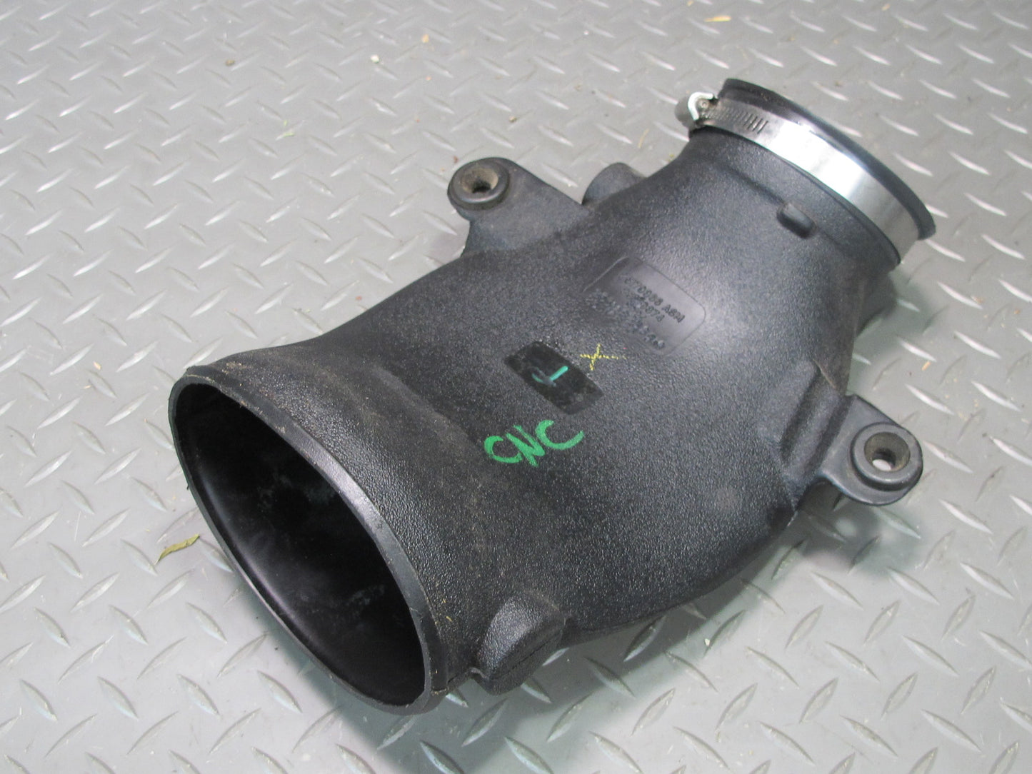 01-04 Chevrolet Corvette C5 Air Intake Duct Tube Bridge w Pipe Hose OEM