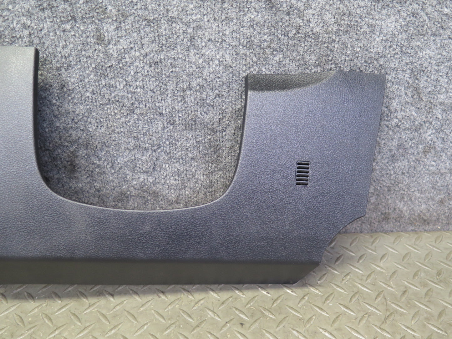 03-09 Nissan Z33 350Z Set of 2 Dash Front Left & Right Knee Trim Panel Black OEM