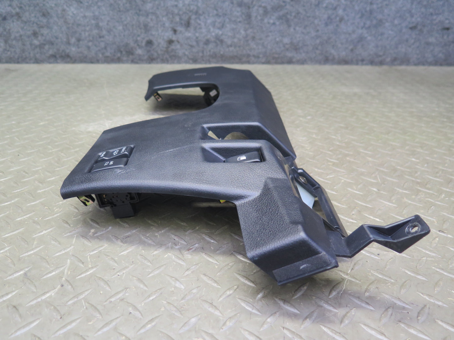 03-09 Nissan Z33 350Z Set of 2 Dash Front Left & Right Knee Trim Panel Black OEM