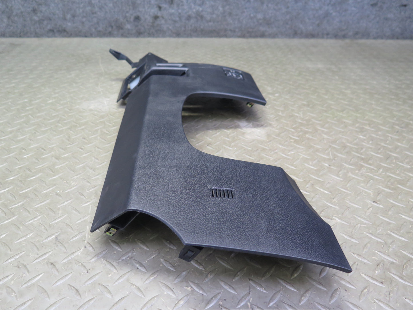 03-09 Nissan Z33 350Z Set of 2 Dash Front Left & Right Knee Trim Panel Black OEM