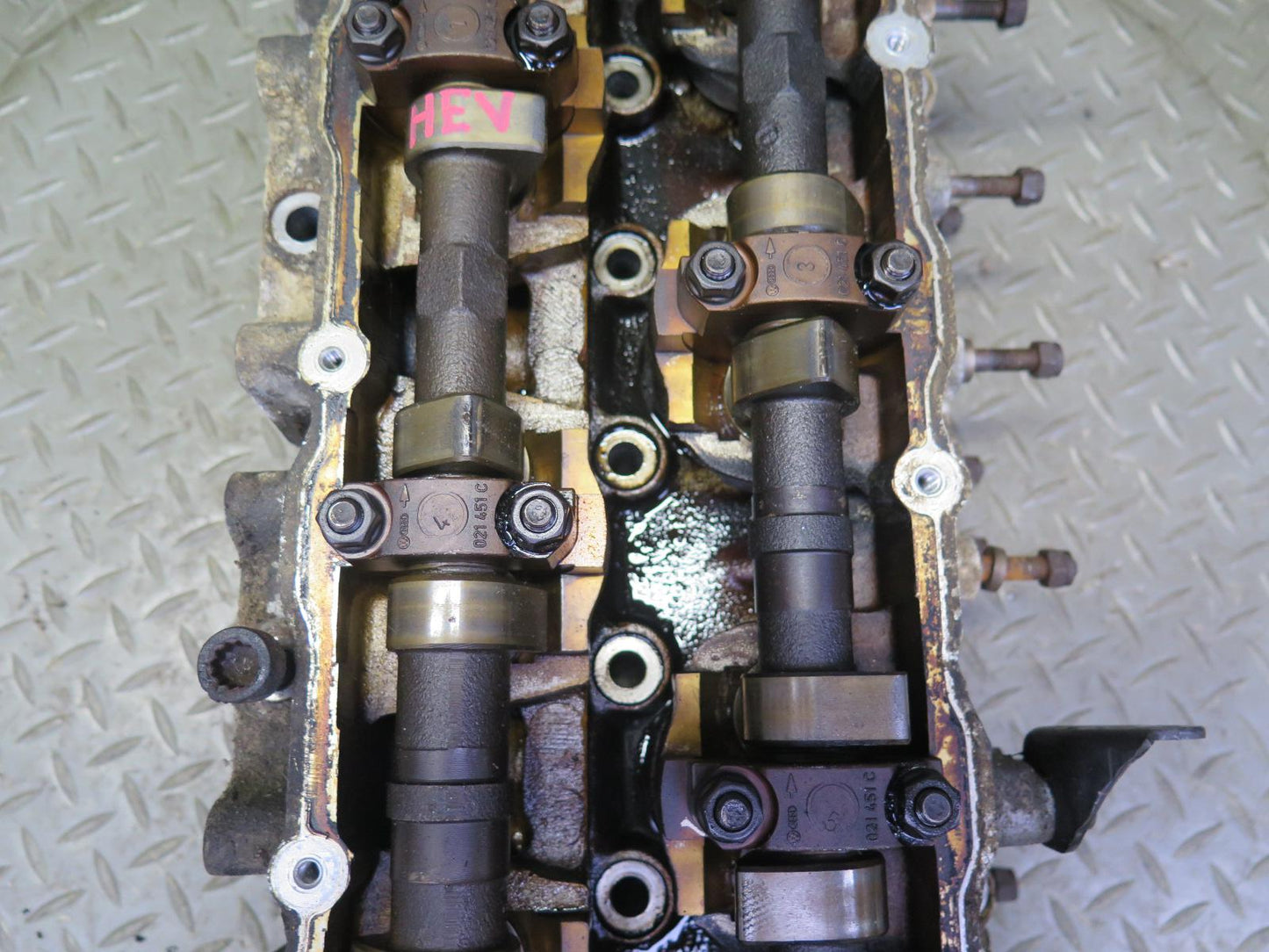 99-00 VW Eurovan T4 2.8L AES Engine Motor Cylinder Head w Camshafts OEM